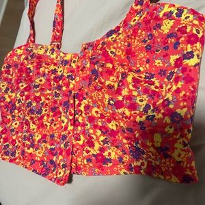 Floral Crop top